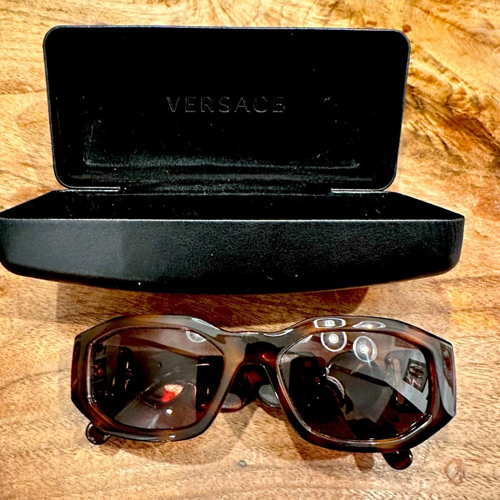Versace sunglasses. Work twice.